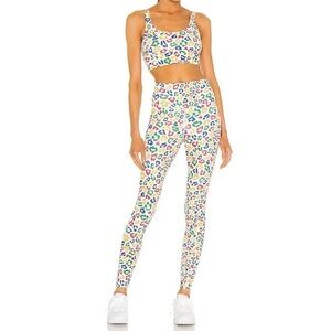 Beach Riot Multicolor Leopard Print Leggings